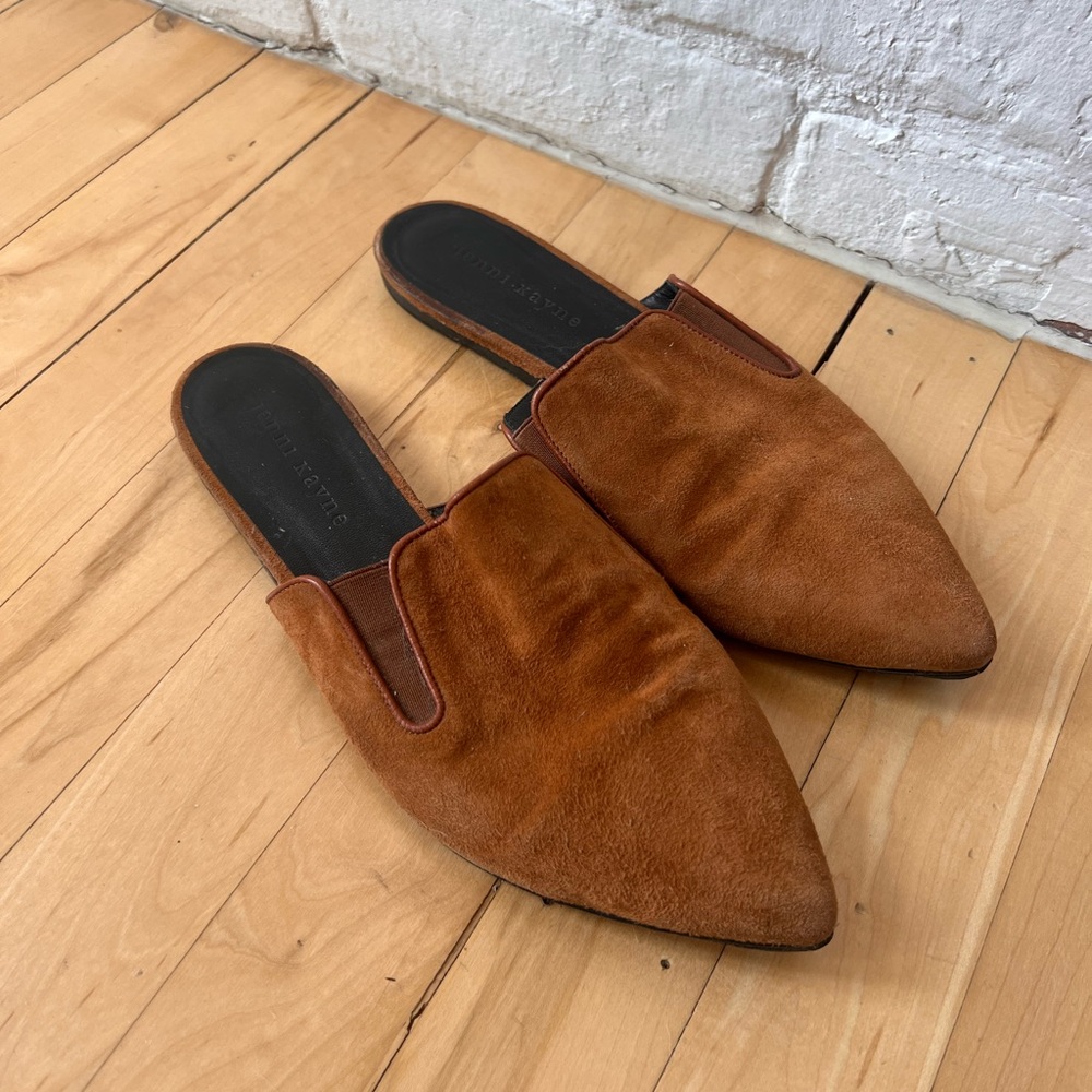 Jenni Kayne suede mules size 37 - Picture 1 of 4